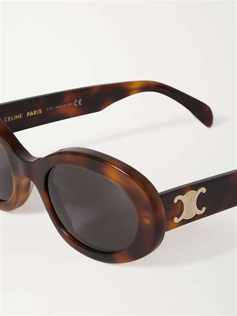 celine oval shape sunglasses|celine sunglasses clearance.